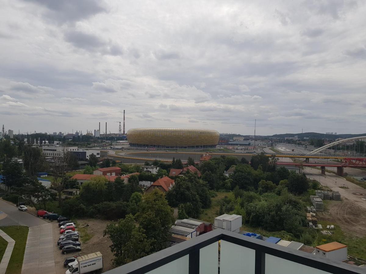 Apartament Przy Stadionie Lägenhet Gdańsk Exteriör bild